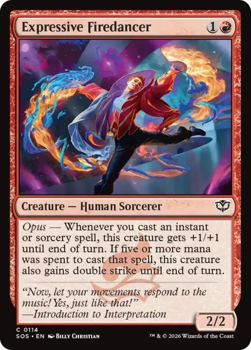 Expressive Firedancer - Foil