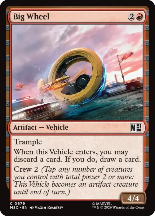 Big Wheel - Foil
