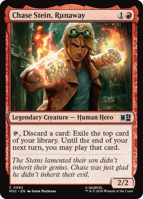 Chase Stein, Runaway - Foil
