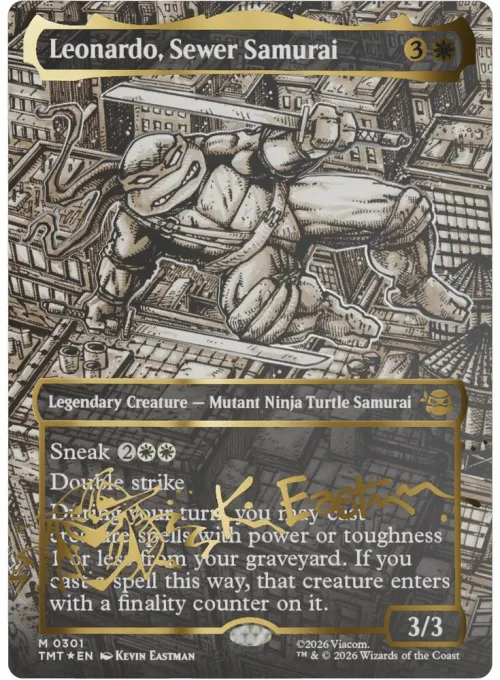Leonardo, Sewer Samurai