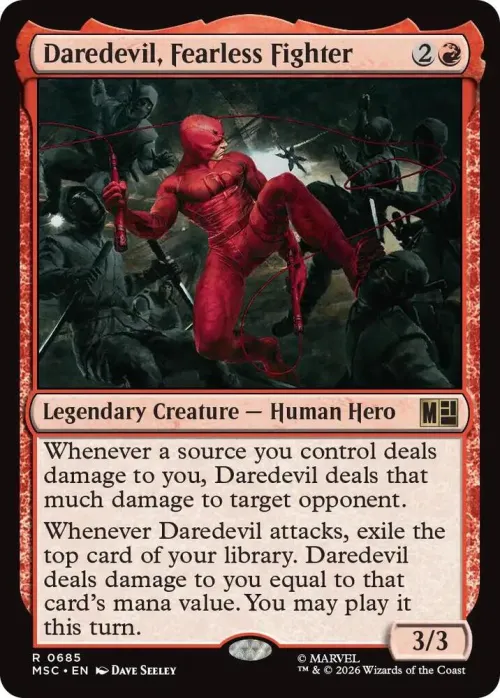Daredevil, Fearless Fighter - Foil
