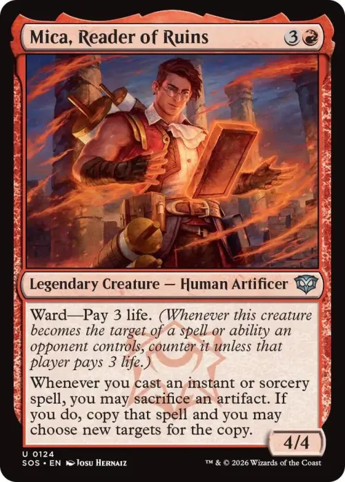 Mica, Reader of Ruins - Foil