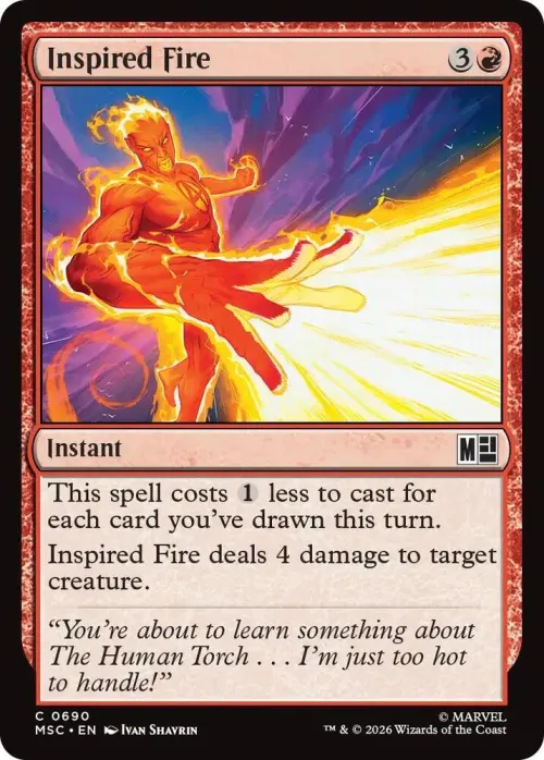 Inspired Fire - Foil