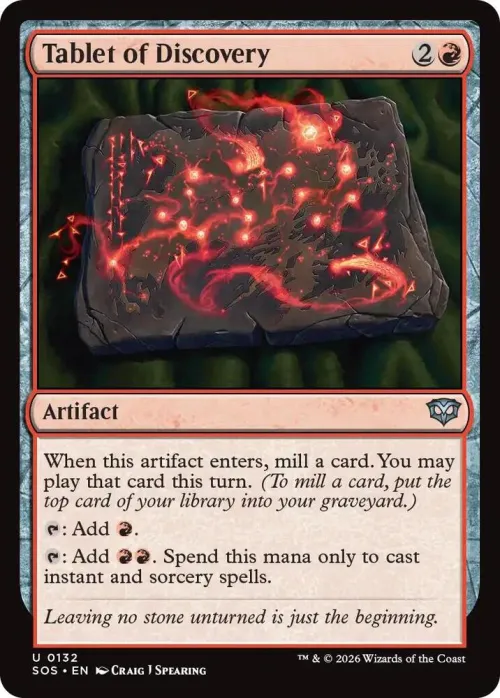 Tablet of Discovery - Foil