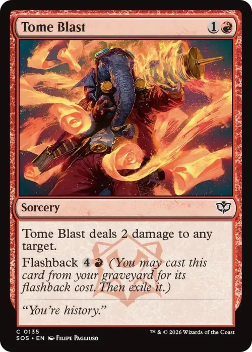 Tome Blast - Foil