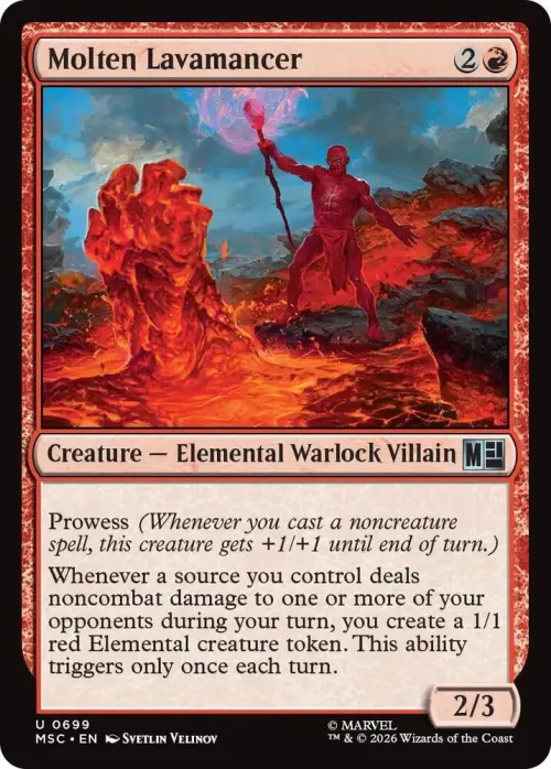 Molten Lavamancer - Foil