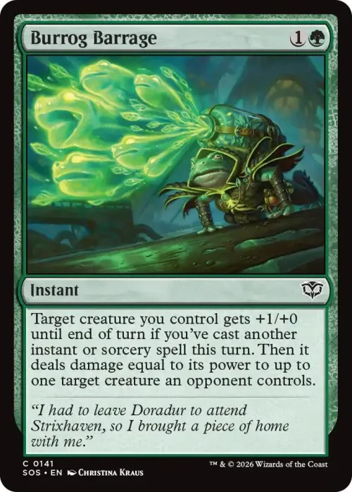 Burrog Barrage - Foil