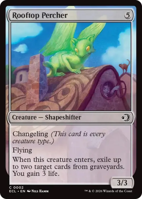 Rooftop Percher - Foil