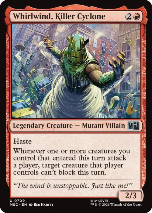Whirlwind, Killer Cyclone - Foil