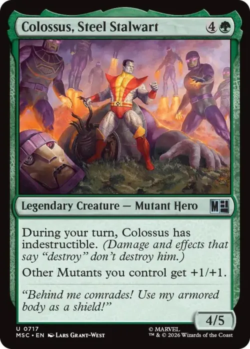 Colossus, Steel Stalwart - Foil