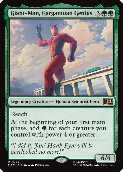 Giant-Man, Gargantuan Genius - Foil
