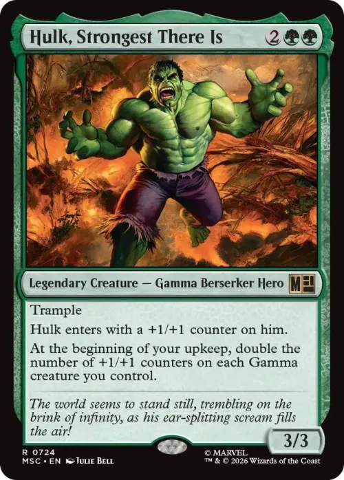 Hulk, Strongest There Is - Foil