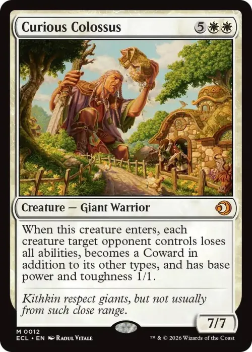 Curious Colossus - Foil