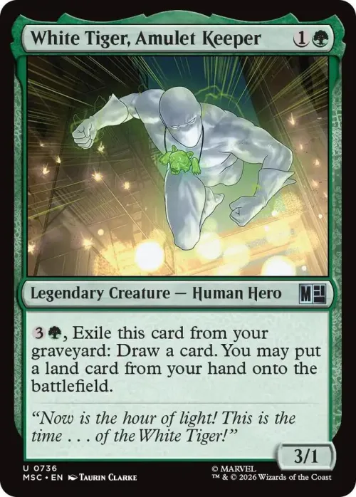 White Tiger, Amulet Keeper