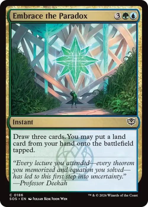 Embrace the Paradox - Foil