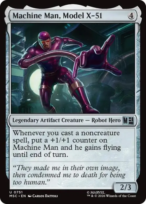Machine Man, Model X-51 - Foil