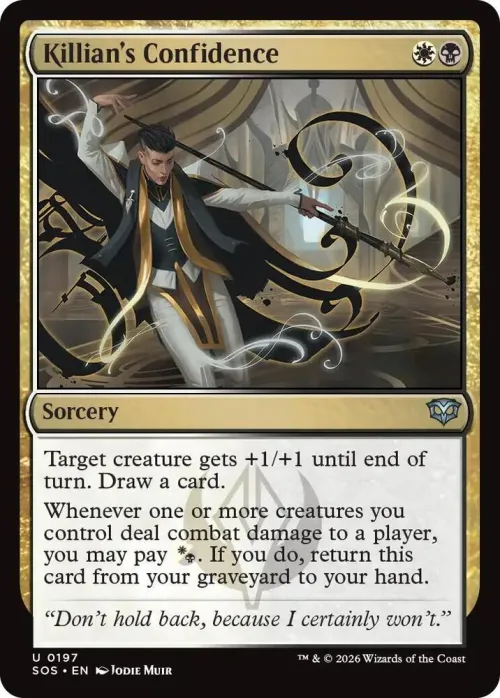 Killian's Confidence - Foil