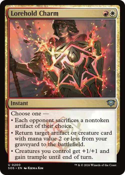 Lorehold Charm - Foil