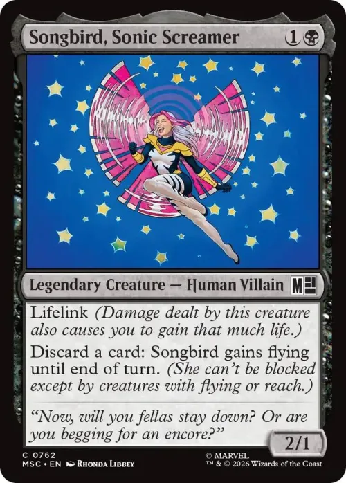 Songbird, Sonic Screamer - Foil