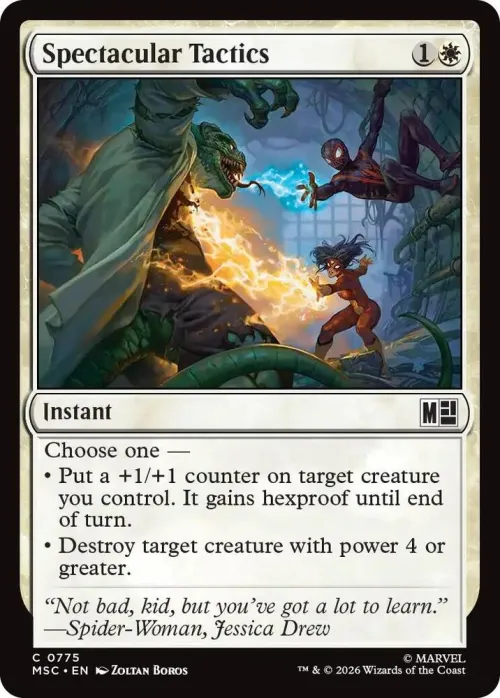 Spectacular Tactics - Foil