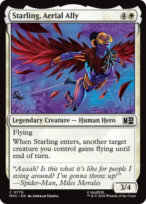 Starling, Aerial Ally - Foil