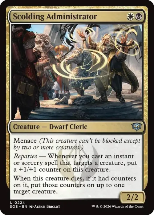 Scolding Administrator - Foil