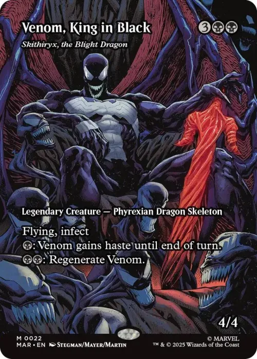Venom, King in Black - Skithiryx, the Blight Dragon