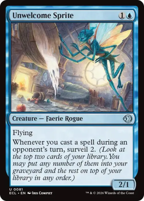 Unwelcome Sprite - Foil