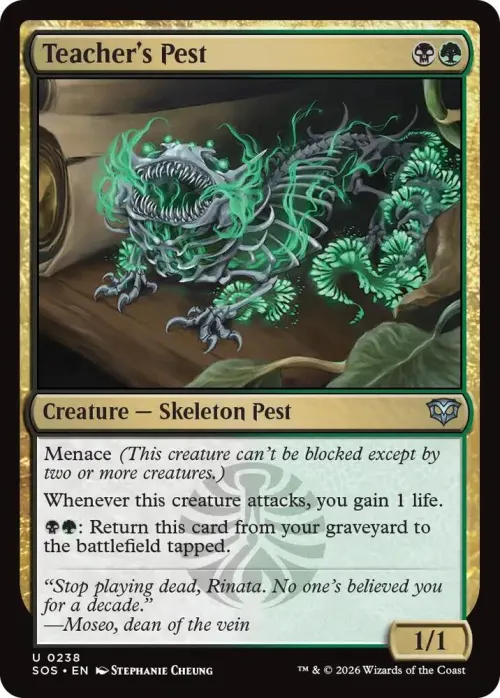 Teacher's Pest - Foil