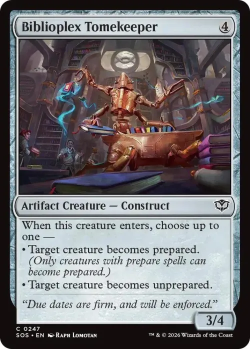 Biblioplex Tomekeeper - Foil