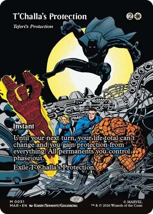T'Challa's Protection - Teferi's Protection - Foil