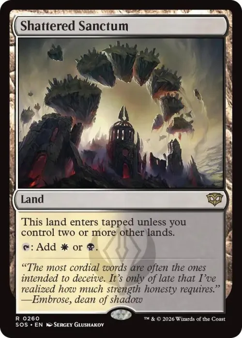 Shattered Sanctum - Foil