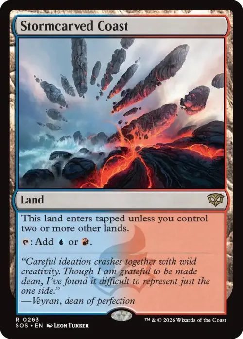 Stormcarved Coast - Foil
