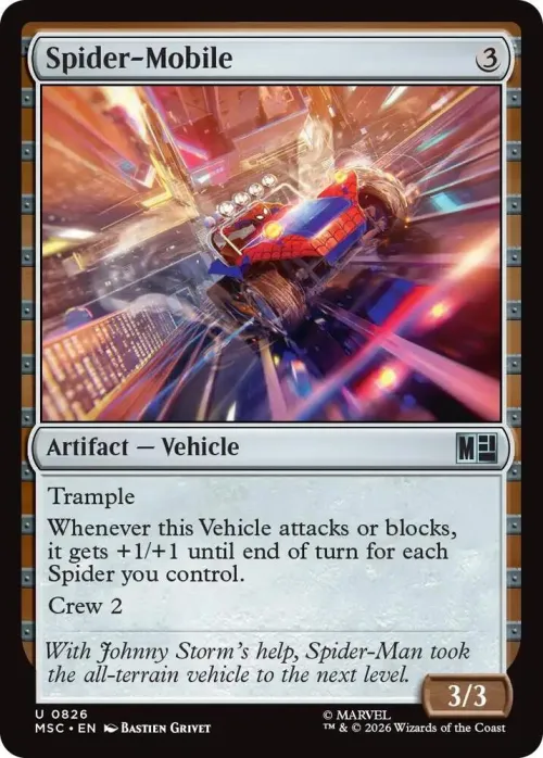 Spider-Mobile - Foil