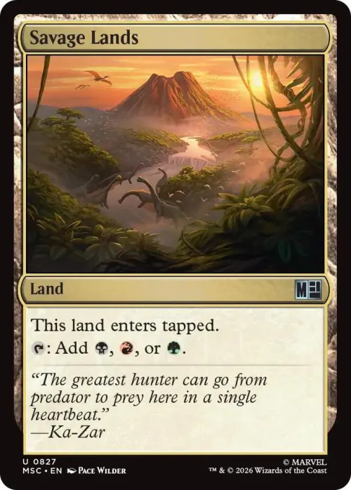 Savage Lands - Foil