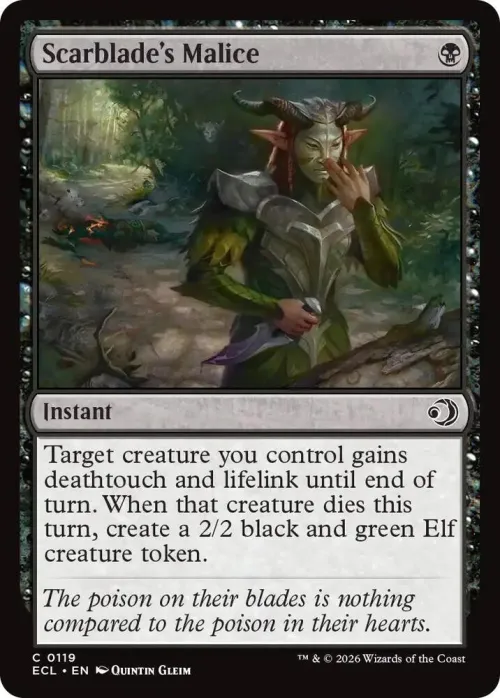 Scarblade's Malice