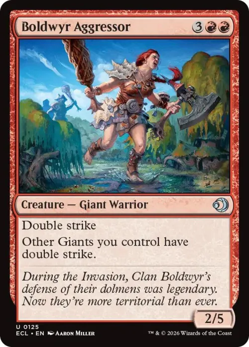 Boldwyr Aggressor - Foil