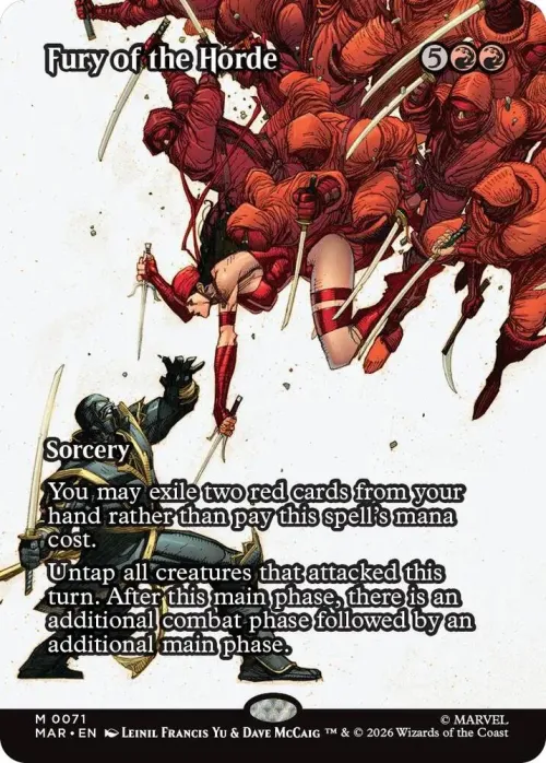 Fury of the Horde - Foil