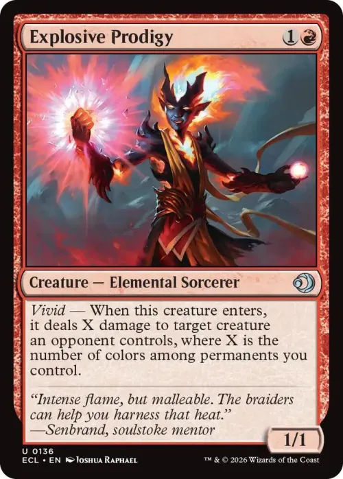 Explosive Prodigy - Foil