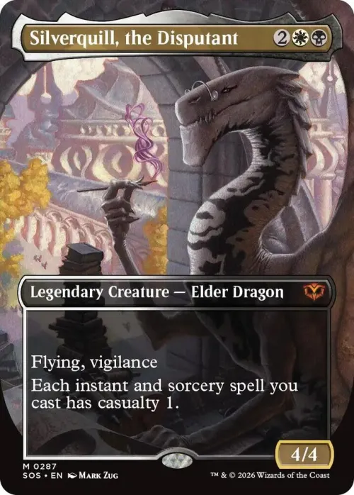 Silverquill, the Disputant - Foil