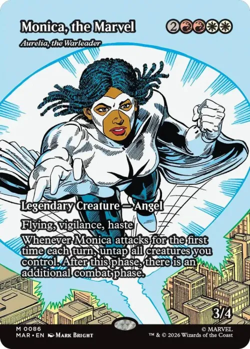Monica, the Marvel - Aurelia, the Warleader