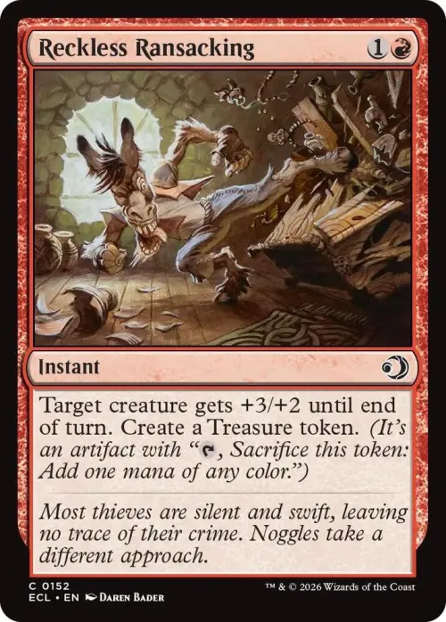 Reckless Ransacking - Foil