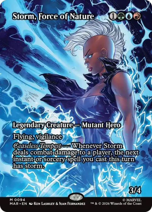 Storm, Force of Nature - Foil