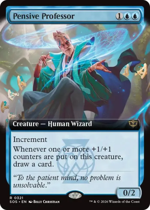 Pensive Professor