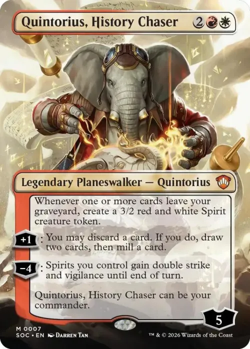 Quintorius, History Chaser - Foil