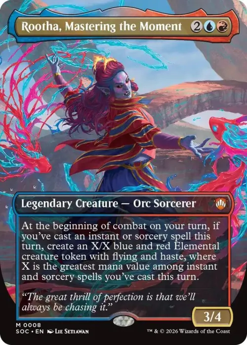 Rootha, Mastering the Moment - Foil