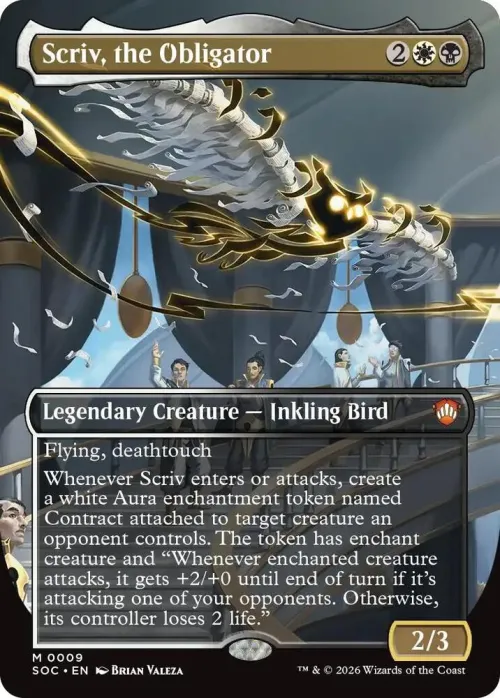 Scriv, the Obligator - Foil
