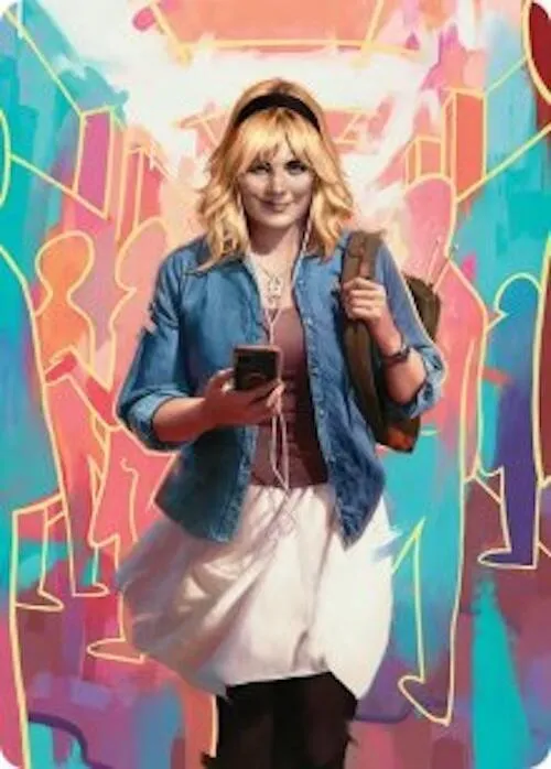 Gwen Stacy Art Card