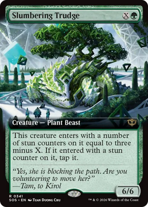 Slumbering Trudge - Foil