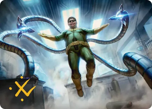 Doctor Octopus, Master Planner Art Card - Gold Stamped Signature